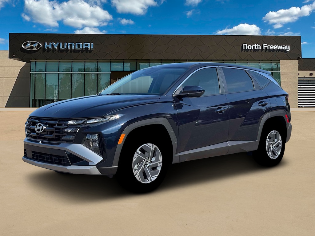 New 2026 Hyundai Tucson Hybrid Blue SUV