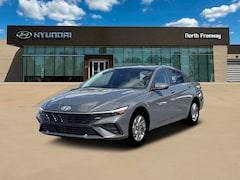 2026 Hyundai Elantra Hybrid Blue Sedan