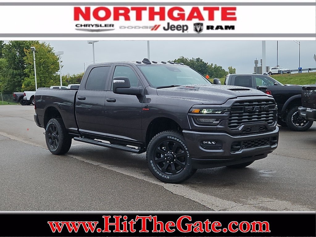 New 2027 Ram 2500 Black Express 4x4 Crew Cab 6'4" Box Pickup