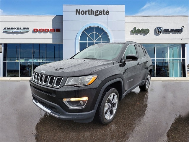 Used 2021 Jeep Compass Limited with VIN 3C4NJDCB9MT541581 for sale in Cincinnati, OH