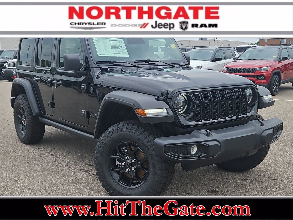New 2026 Jeep Wrangler Willys 4 Door 4x4 Sport Utility