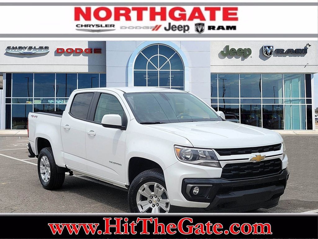 Used 2021 Chevrolet Colorado 4WD Crew Cab Short Box LT Truck
