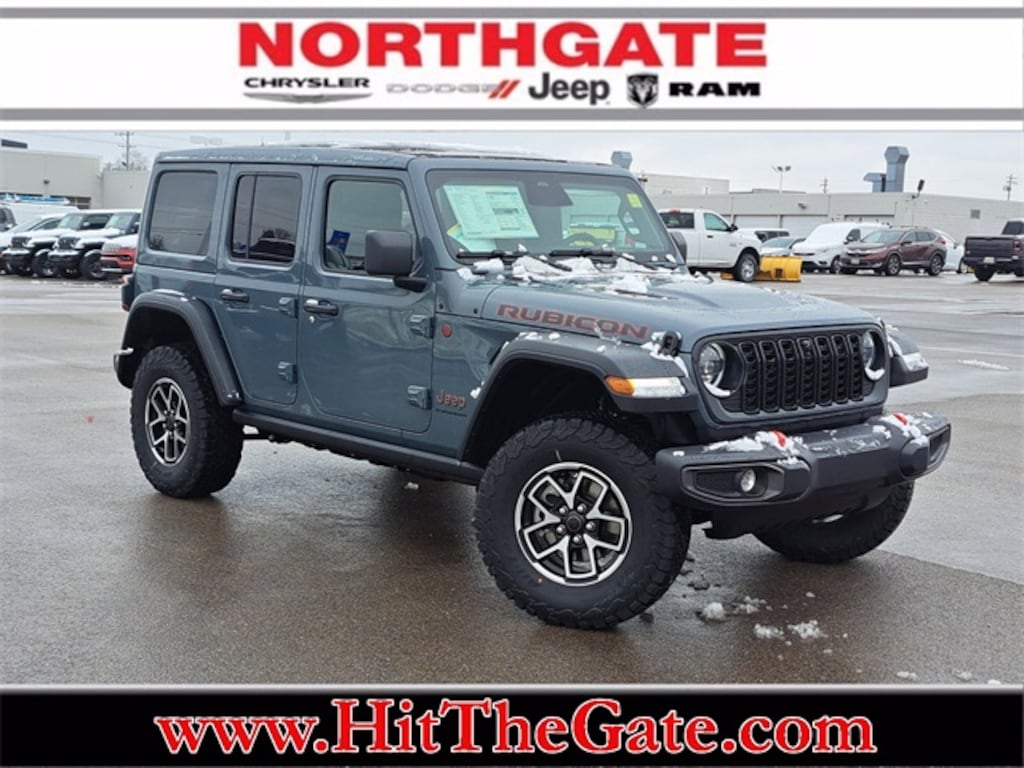 New 2026 Jeep Wrangler 4-DOOR RUBICON Sport Utility