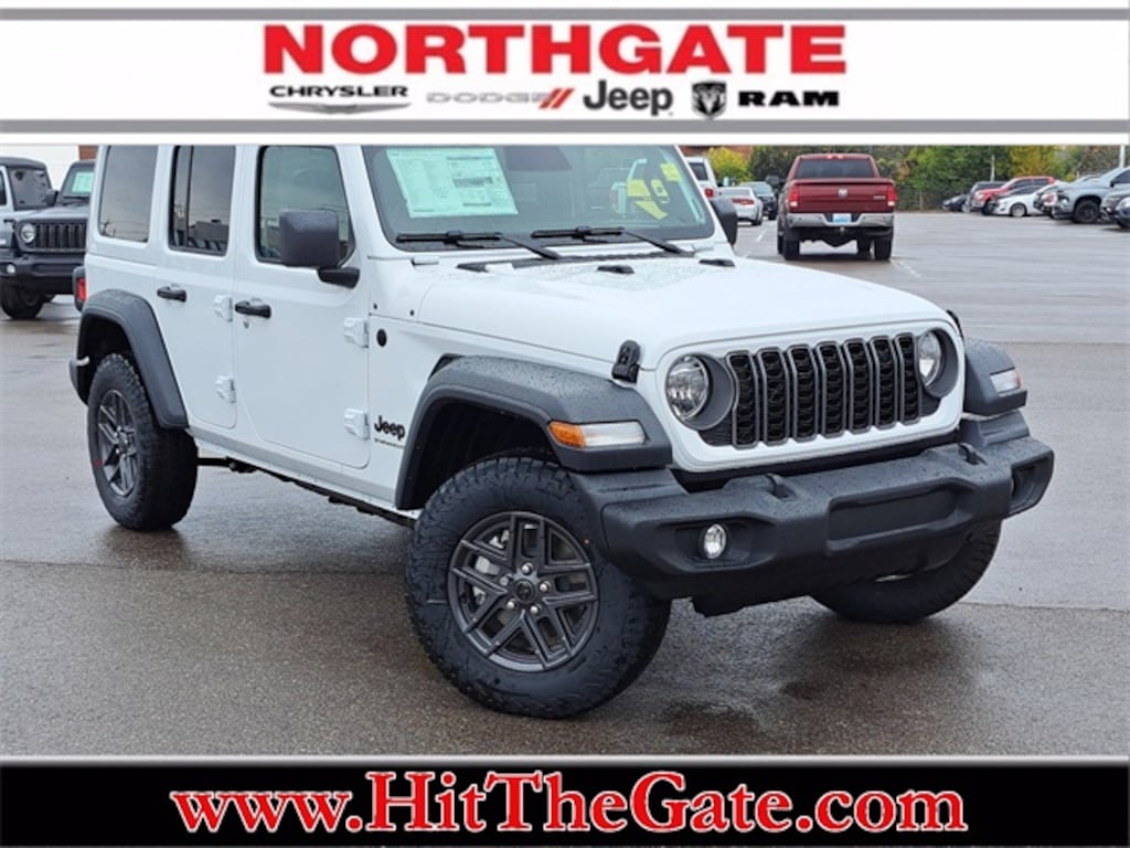 New 2026 Jeep Wrangler 4-DOOR SPORT S Sport Utility