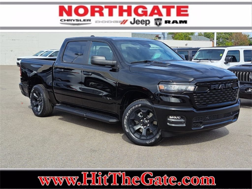 New 2025 Ram 1500 Tradesman Crew Cab 4x4 5'7 Box Pickup