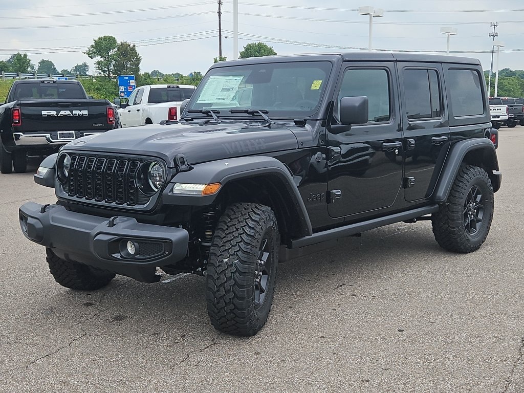 New 2026 Jeep Wrangler Willys 4 Door 4x4 Sport Utility
