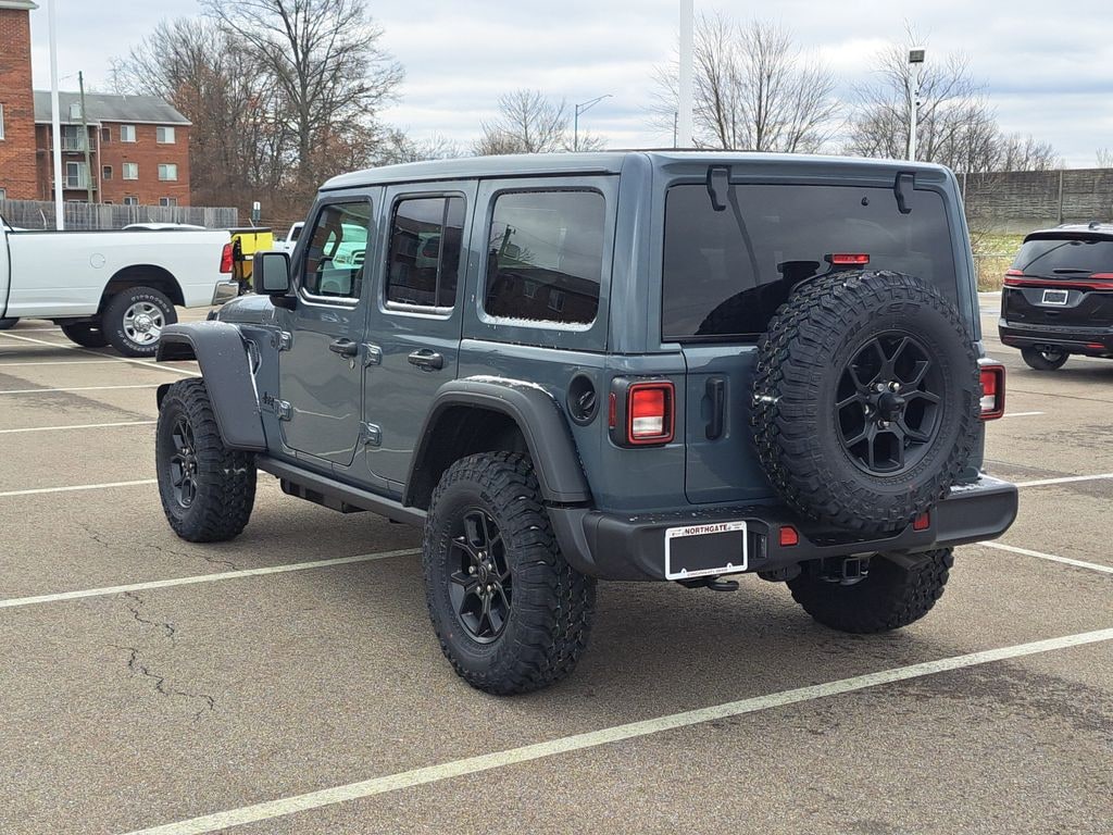 New 2026 Jeep Wrangler 4-DOOR WILLYS Sport Utility