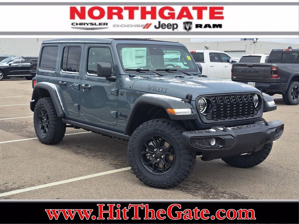 New 2026 Jeep Wrangler 4-DOOR WILLYS Sport Utility
