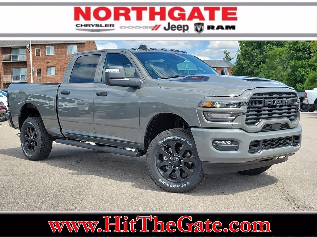 New 2026 Ram 2500 Black Express 4x4 Crew Cab 6'4" Box Pickup