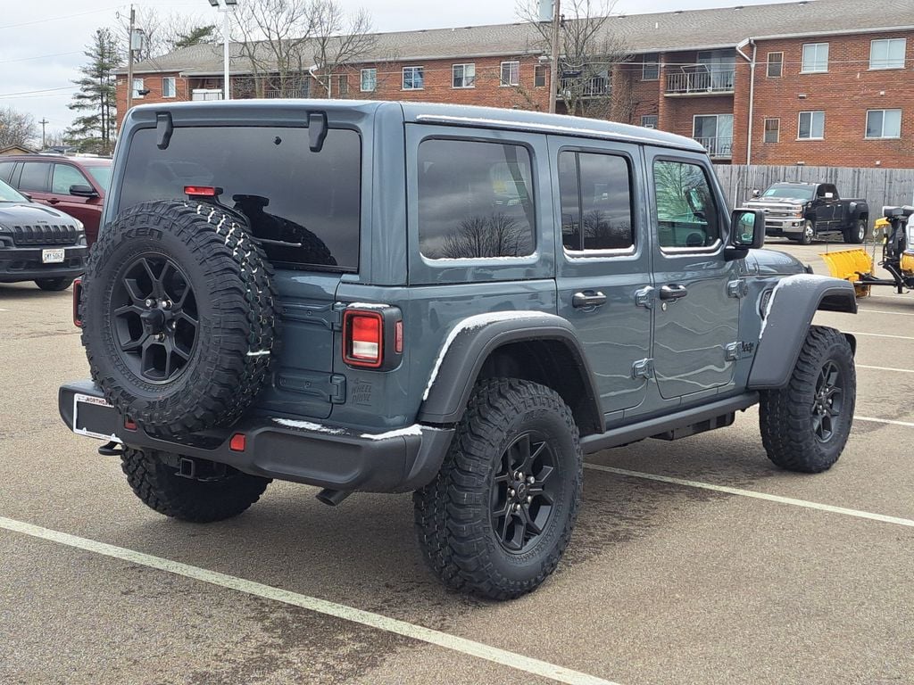 New 2026 Jeep Wrangler 4-DOOR WILLYS Sport Utility