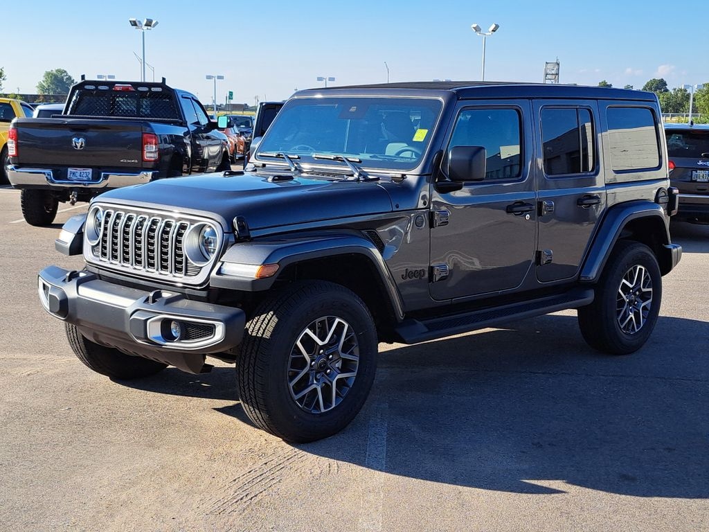 New 2025 Jeep Wrangler 4-DOOR SAHARA Sport Utility