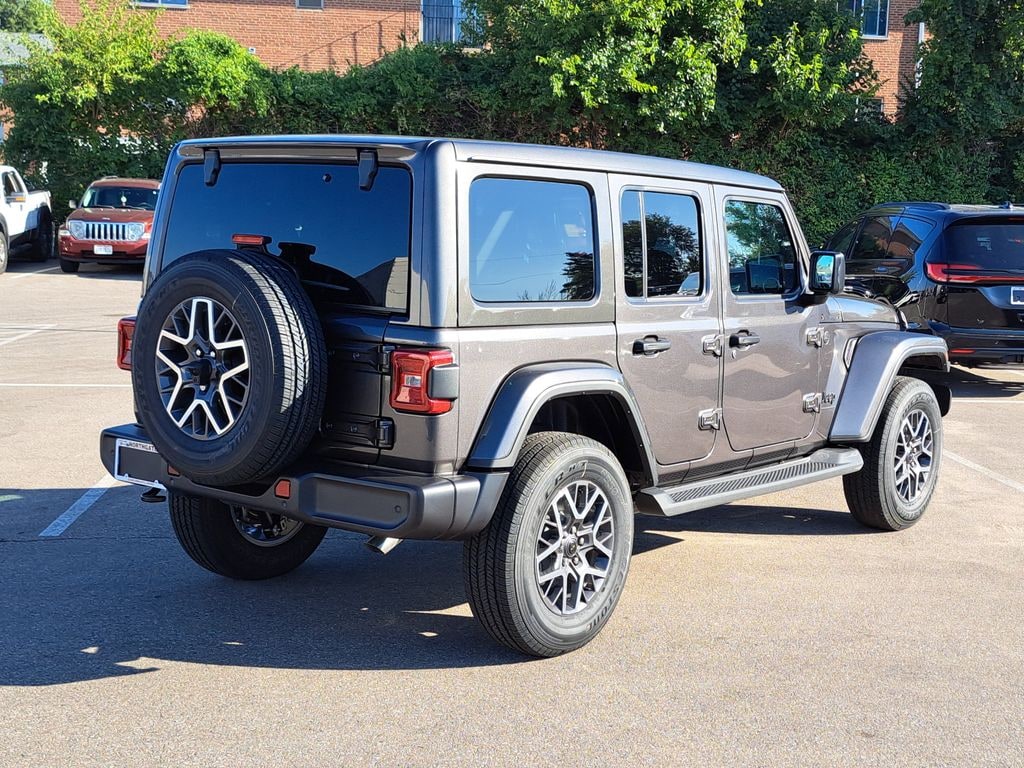 New 2025 Jeep Wrangler 4-DOOR SAHARA Sport Utility