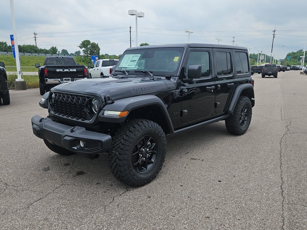 New 2026 Jeep Wrangler Willys 4 Door 4x4 Sport Utility
