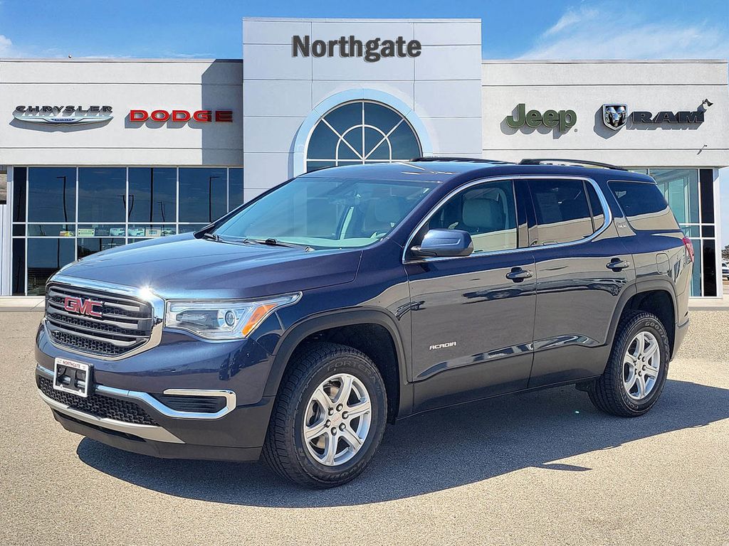 Used 2018 GMC Acadia SLE-1 with VIN 1GKKNKLA9JZ145372 for sale in Groesbeck, OH
