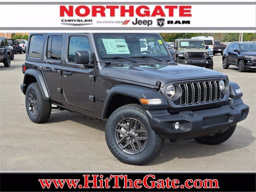 New 2026 Jeep Wrangler 4-DOOR SPORT S Sport Utility