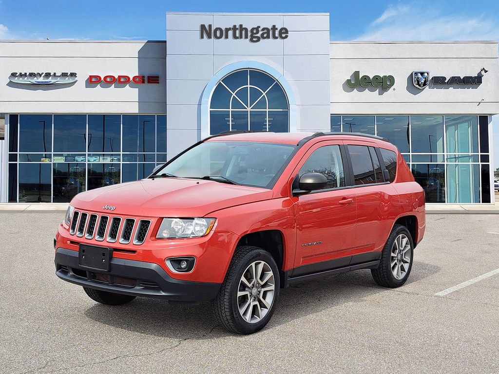 Used 2017 Jeep Compass Sport SE with VIN 1C4NJDBB4HD133292 for sale in Groesbeck, OH