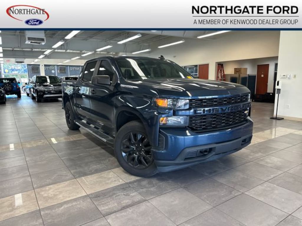Used 2021 Chevrolet Silverado 1500 Custom Truck Crew Cab