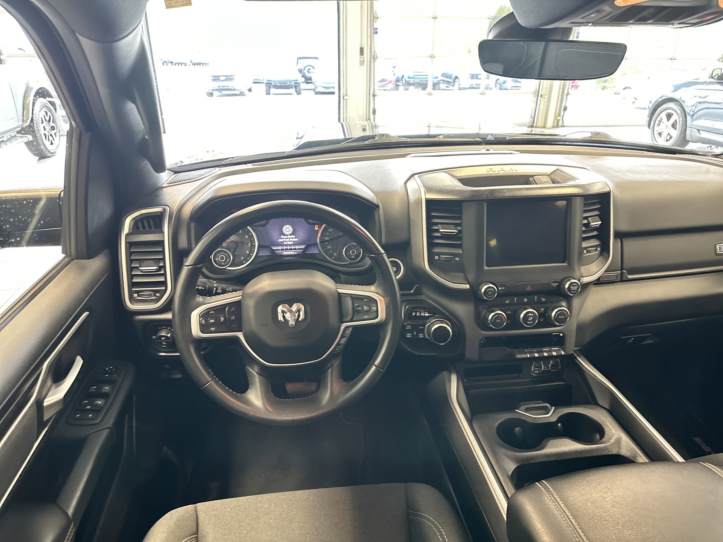 Certified 2022 RAM Ram 1500 Pickup Big Horn/Lone Star with VIN 1C6SRFBTXNN164348 for sale in Cincinnati, OH