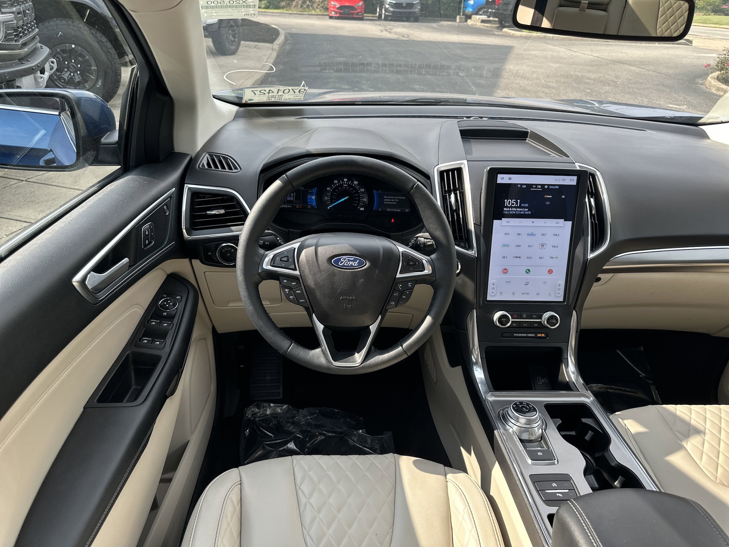 Used 2024 Ford Edge Titanium with VIN 2FMPK4K93RBA02943 for sale in Cincinnati, OH