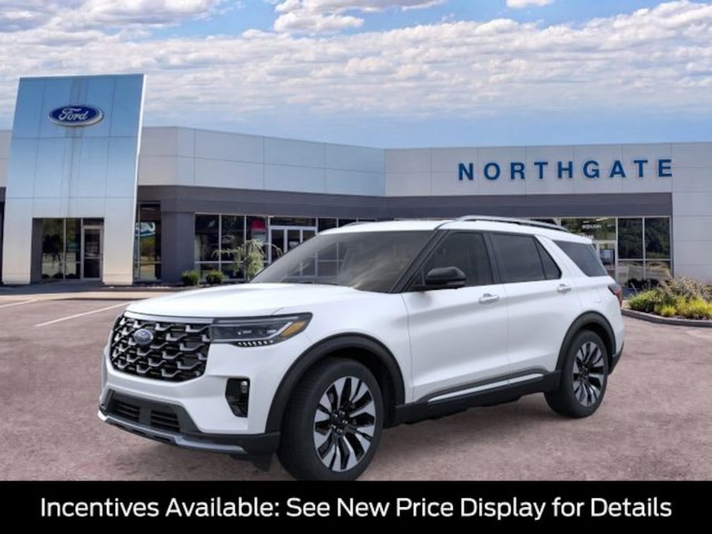 New 2026 Ford Explorer Platinum SUV
