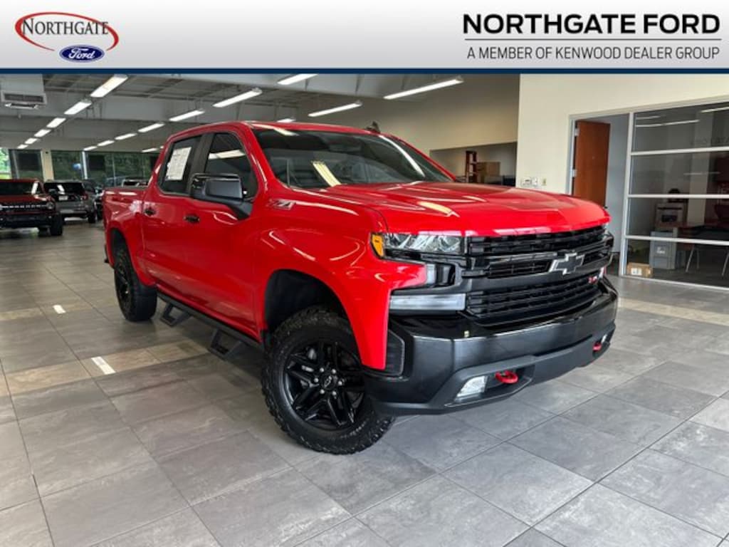 Used 2019 Chevrolet Silverado 1500 LT Trail Boss Truck Crew Cab