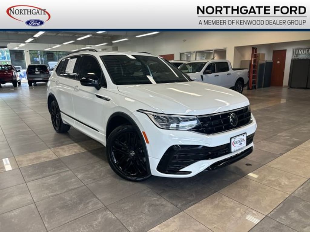 Used 2022 Volkswagen Tiguan 2.0T SE R-Line Black SUV