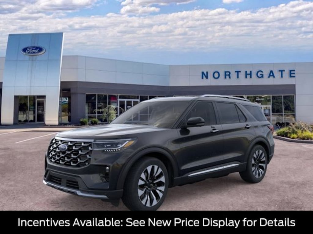 New 2026 Ford Explorer Platinum SUV