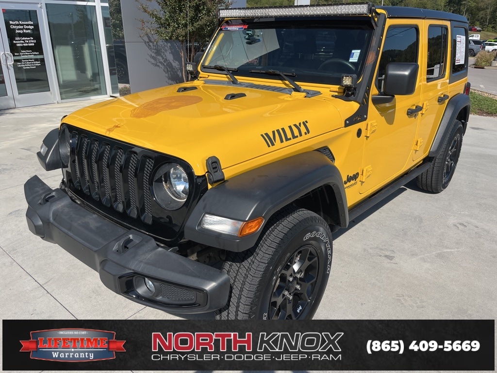 Used 2021 Jeep Wrangler Unlimited Willys SUV
