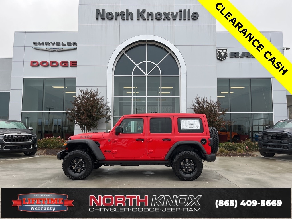 New 2026 Jeep Wrangler 4-DOOR WILLYS Sport Utility