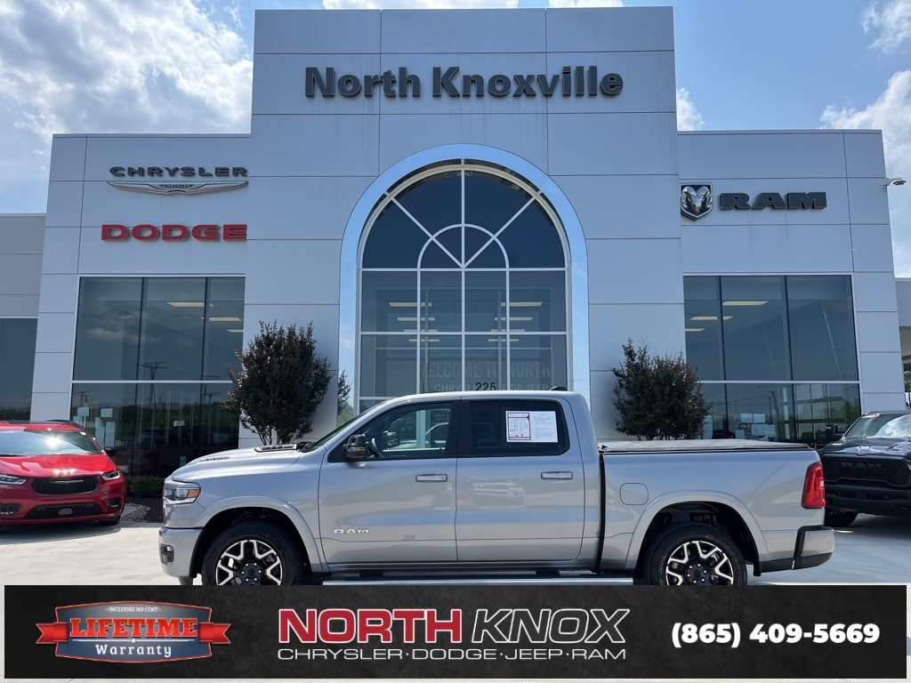 Used 2025 RAM Ram 1500 Pickup Laramie with VIN 1C6SRFJP1SN592180 for sale in Knoxville, TN