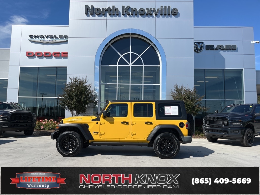 Used 2021 Jeep Wrangler Unlimited Willys SUV