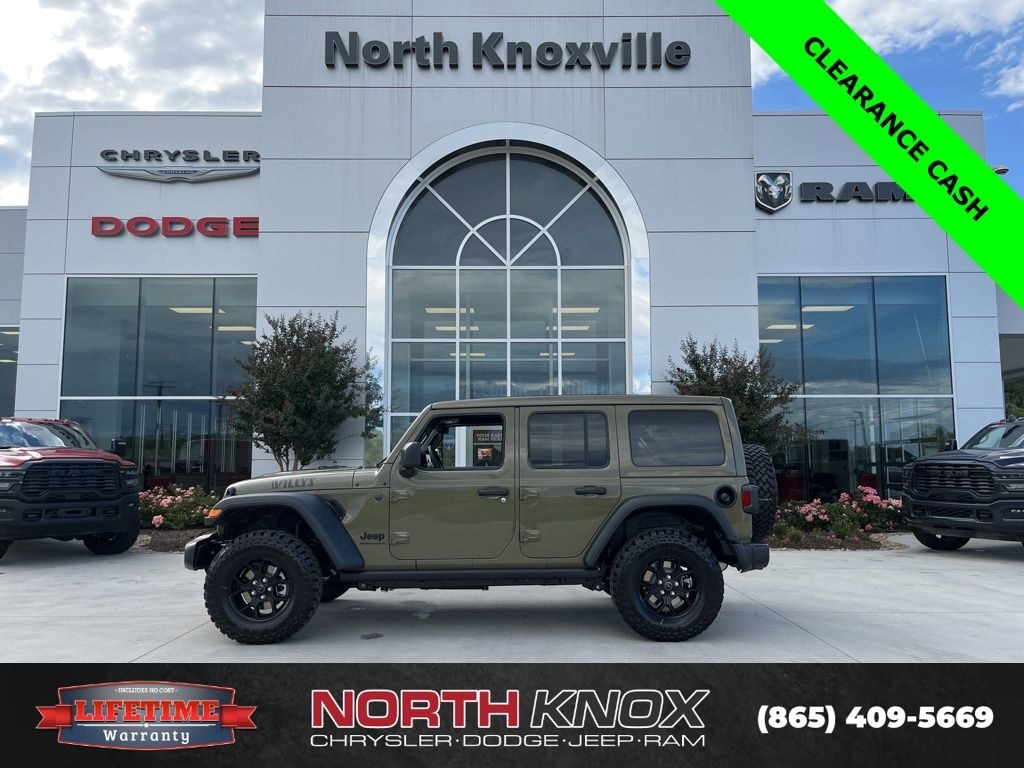 New 2026 Jeep Wrangler 4-DOOR WILLYS Sport Utility