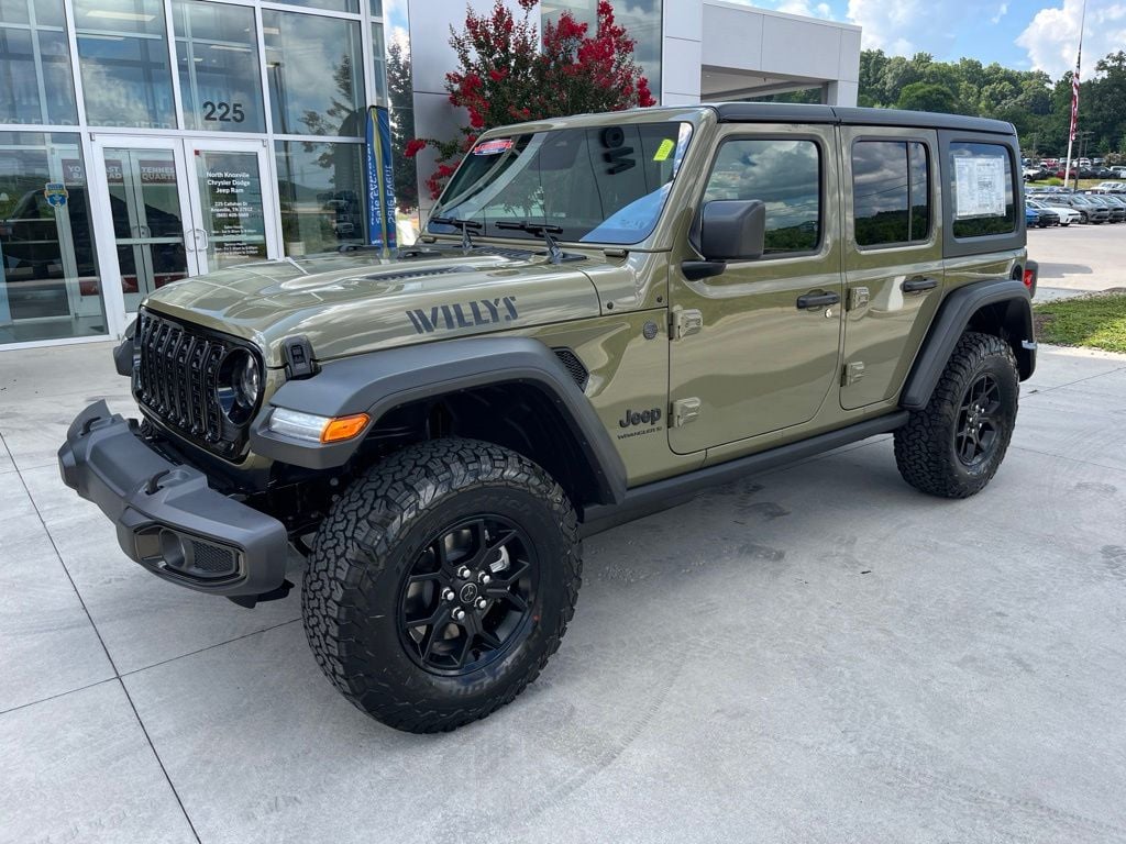 New 2026 Jeep Wrangler 4-DOOR WILLYS Sport Utility