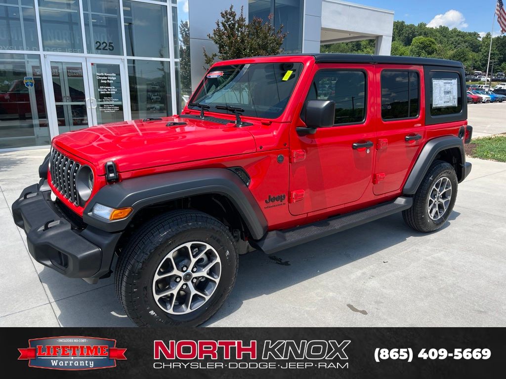 New 2026 Jeep Wrangler 4-DOOR SPORT S