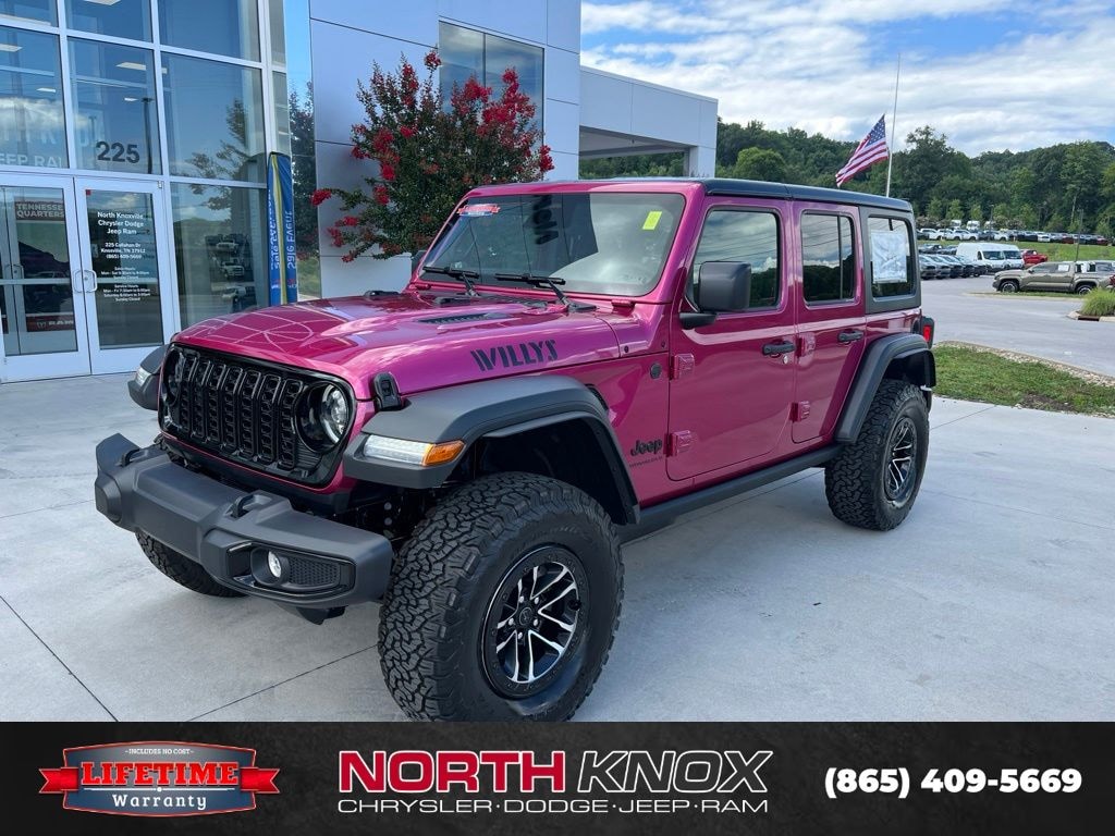 New 2026 Jeep Wrangler 4-DOOR WILLYS Sport Utility