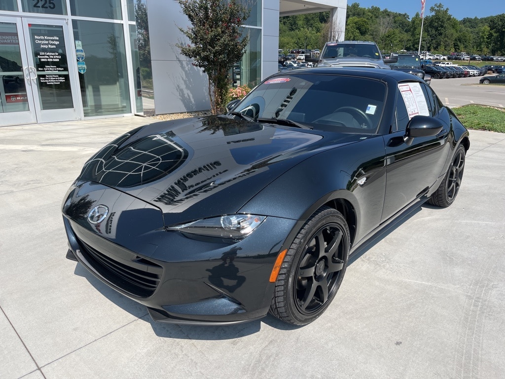 Used 2021 Mazda MX-5 Miata RF Grand Touring with VIN JM1NDAM73M0456491 for sale in Knoxville, TN