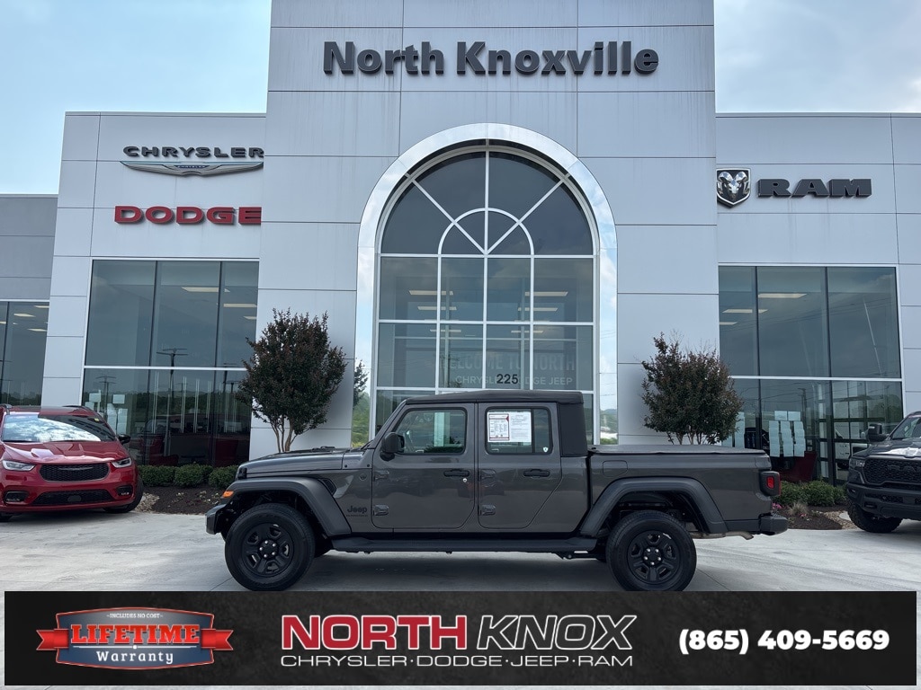 Used 2023 Jeep Gladiator Sport with VIN 1C6HJTAG5PL566412 for sale in Knoxville, TN