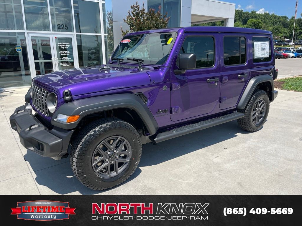 New 2026 Jeep Wrangler 4-DOOR SPORT S