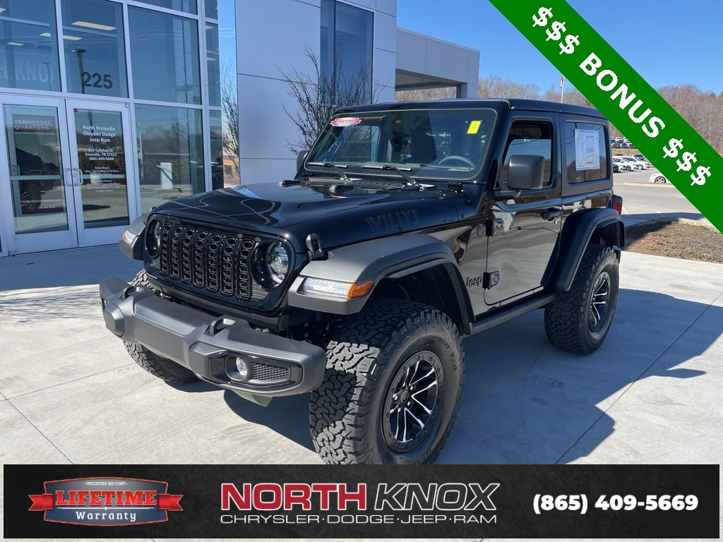 New 2025 Jeep Wrangler 2-DOOR WILLYS Sport Utility