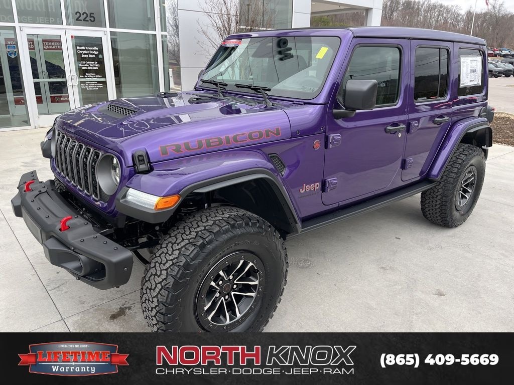 New 2026 Jeep Wrangler 4-DOOR RUBICON X Sport Utility