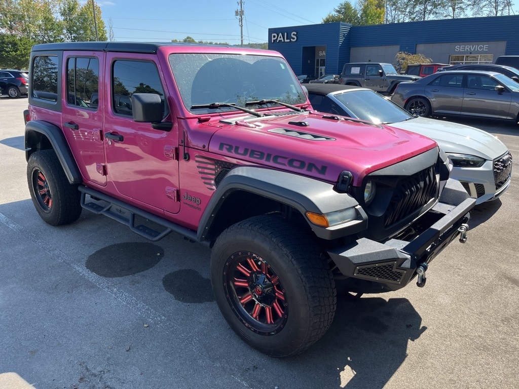 Used 2022 Jeep Wrangler Unlimited Rubicon with VIN 1C4HJXFN2NW133813 for sale in Knoxville, TN