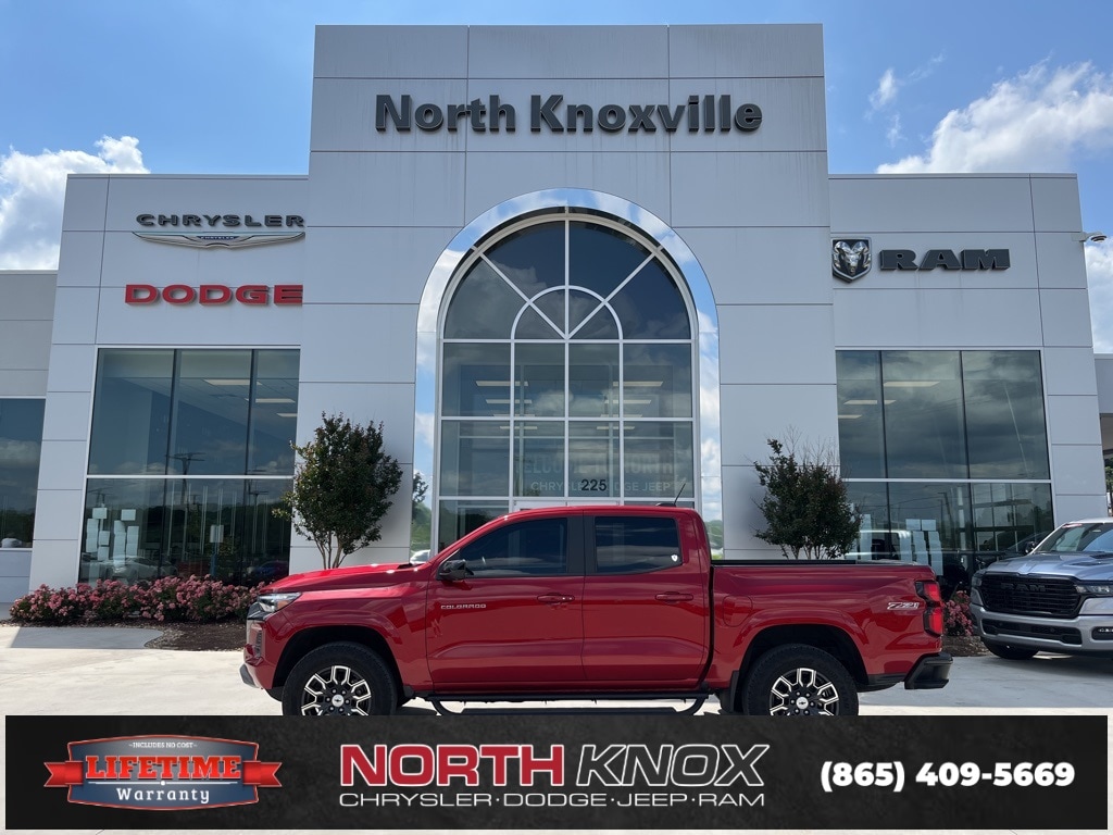 Used 2023 Chevrolet Colorado Z71 with VIN 1GCPTDEK7P1130269 for sale in Knoxville, TN