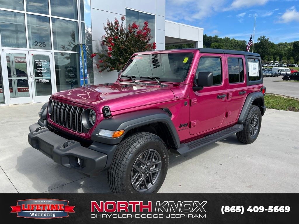 New 2026 Jeep Wrangler 4-DOOR SPORT S Sport Utility