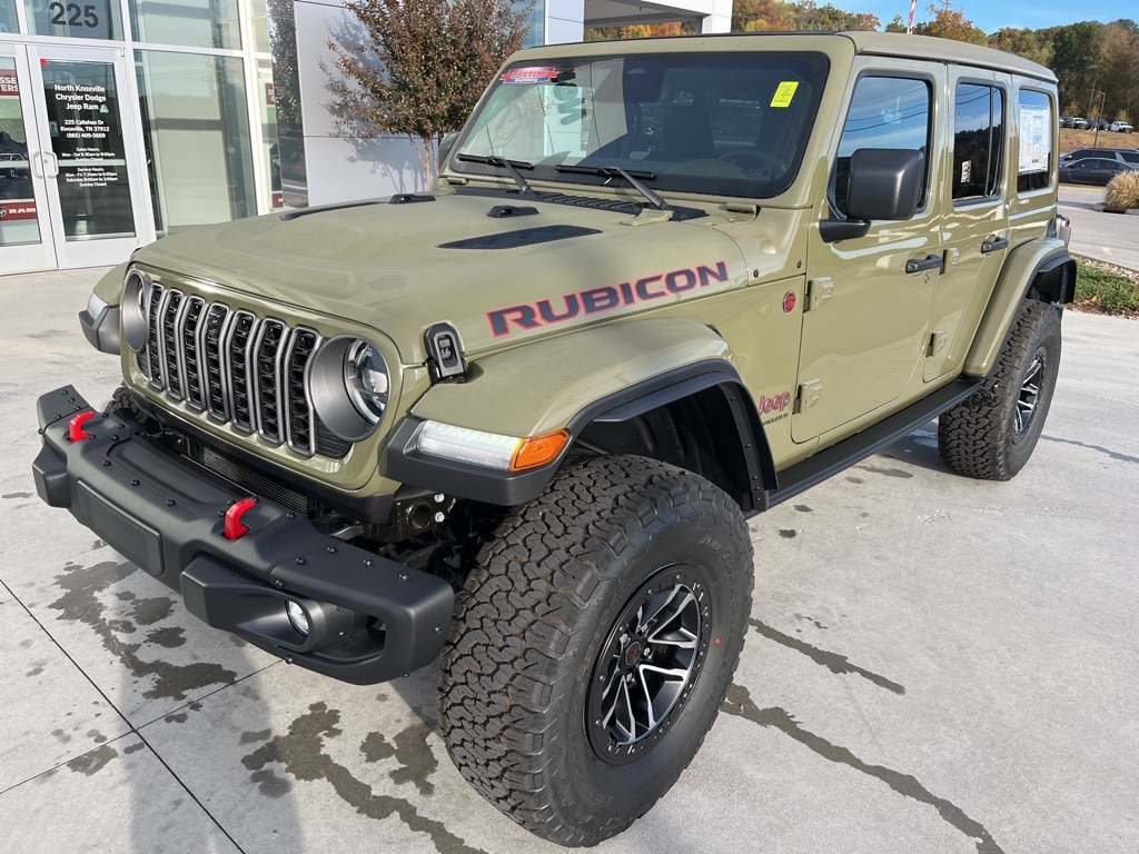 New 2026 Jeep Wrangler 4-DOOR RUBICON X Sport Utility