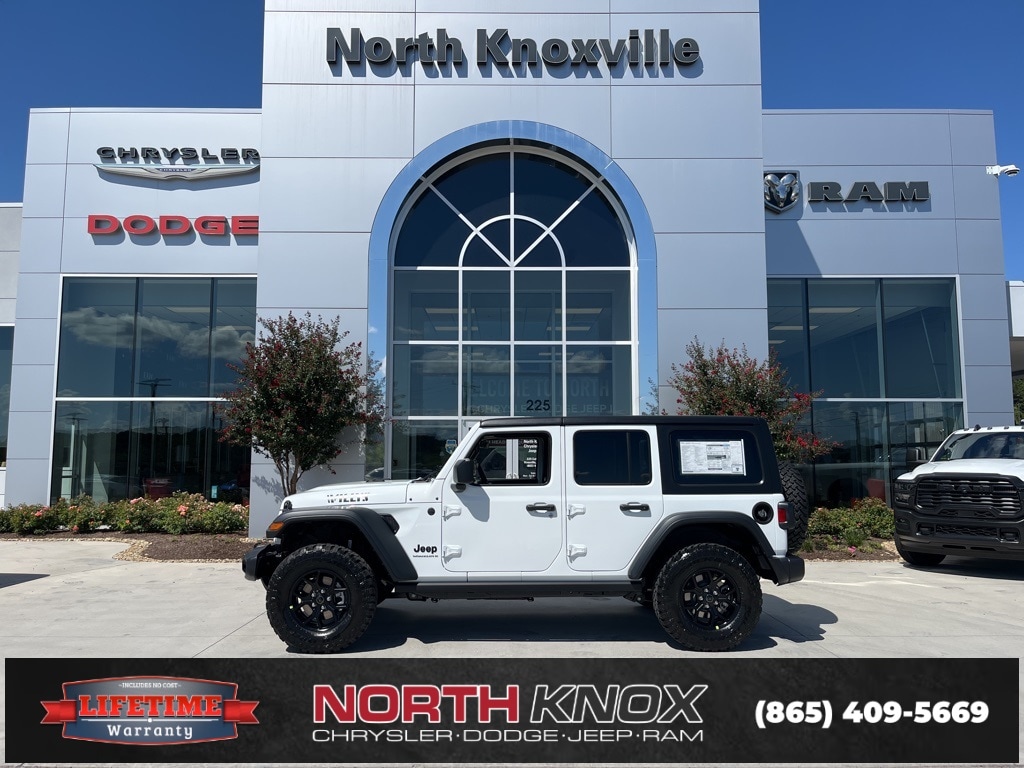 New 2025 Jeep Wrangler 4-DOOR WILLYS Sport Utility