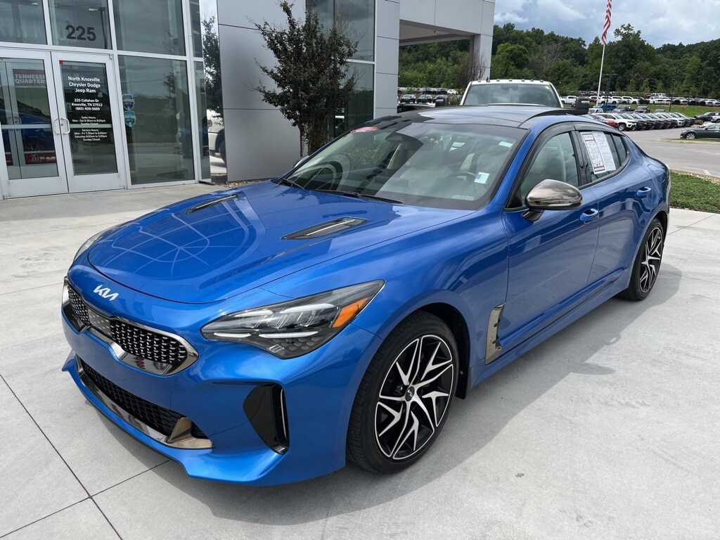 Used 2022 Kia Stinger GT-Line with VIN KNAE35LD1N6113238 for sale in Knoxville, TN