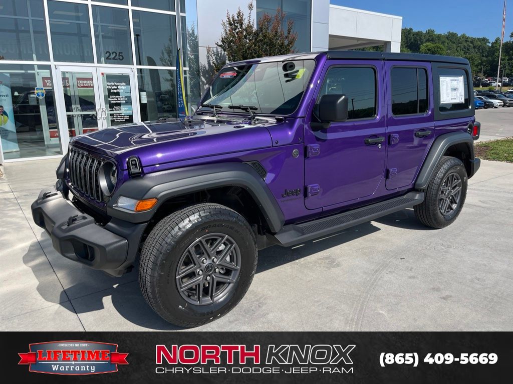 New 2026 Jeep Wrangler 4-DOOR SPORT S