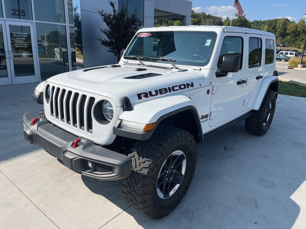 Used 2020 Jeep Wrangler Unlimited Rubicon with VIN 1C4HJXFN0LW130499 for sale in Knoxville, TN