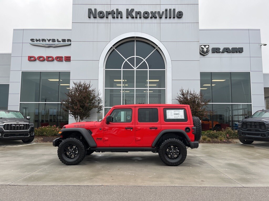 New 2026 Jeep Wrangler 4-DOOR WILLYS Sport Utility