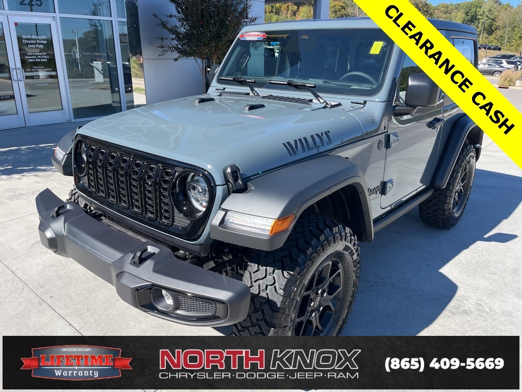 New 2026 Jeep Wrangler 2-DOOR WILLYS Sport Utility